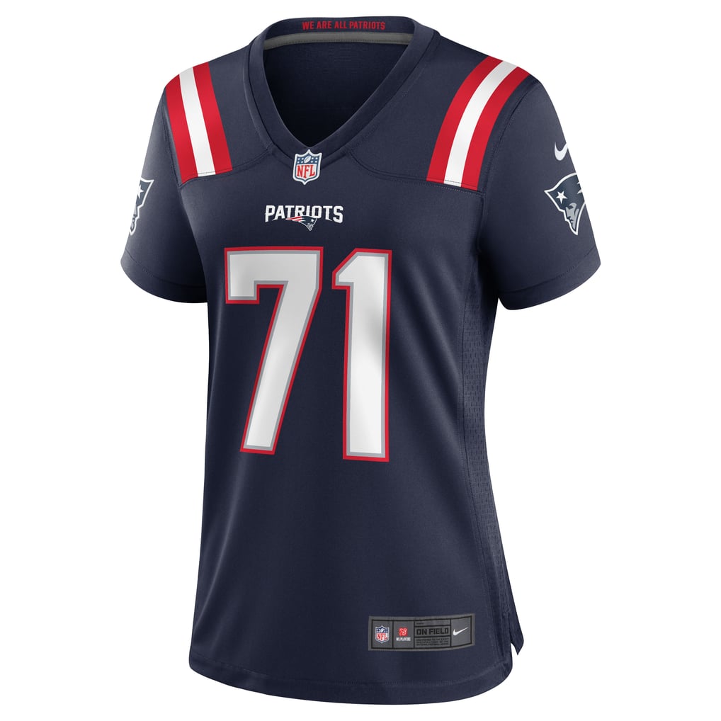 Women's New England Patriots Mike Onwenu Navy Game Jersey