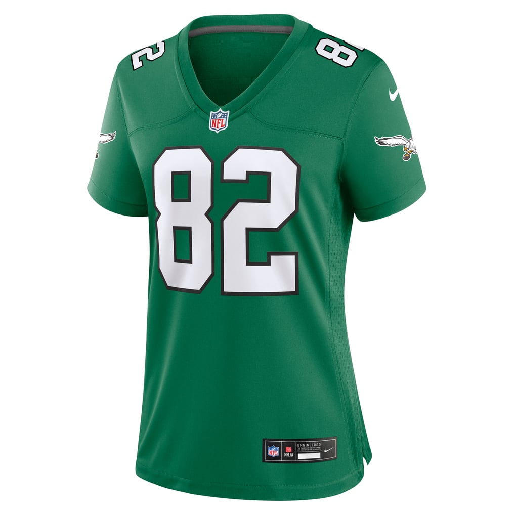 Women's Philadelphia Eagles Mike Quick Kelly Green Alternate Game Jersey