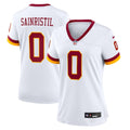 Women's Washington Commanders Mike Sainristil White Game Super Bowl Era Jersey