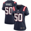 Women's New England Patriots Mike Vrabel Navy Game Retired Player Jersey