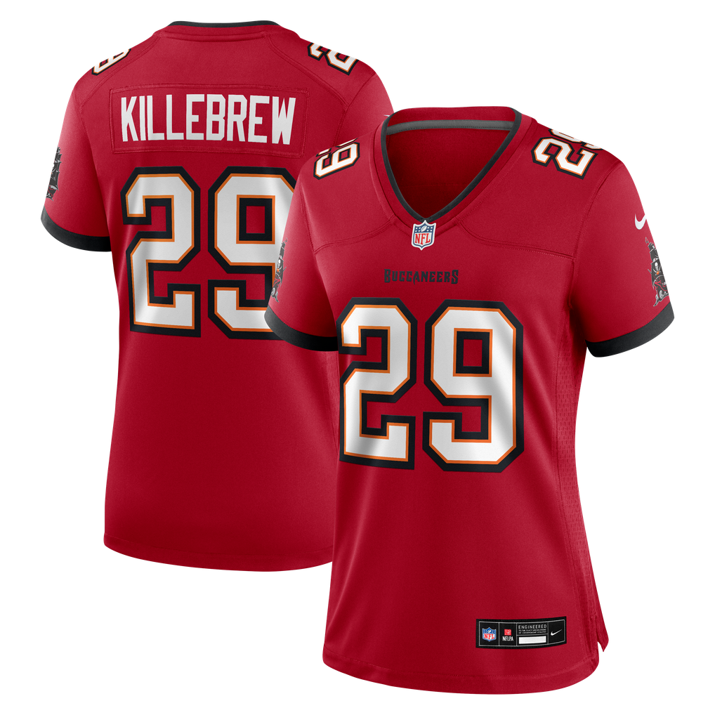 Women's Tampa Bay Buccaneers Miles Killebrew Red Team Game Jersey