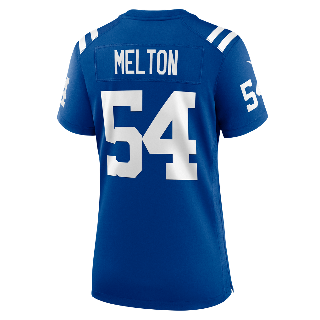 Women's Indianapolis Colts Mitchell Melton Royal Team Game Jersey