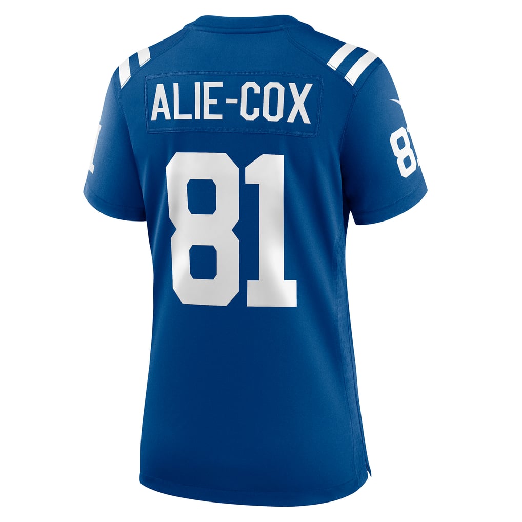 Women's Indianapolis Colts Mo Alie-Cox Royal Team Game Jersey