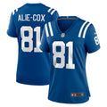 Women's Indianapolis Colts Mo Alie-Cox Royal Team Game Jersey