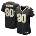 Women's New Orleans Saints Moliki Matavao Black Team Game Jersey