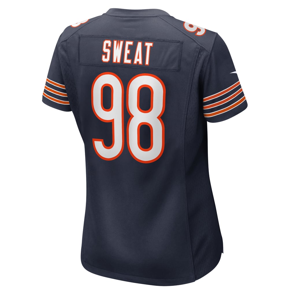 Women's Chicago Bears Montez Sweat Navy Game Jersey
