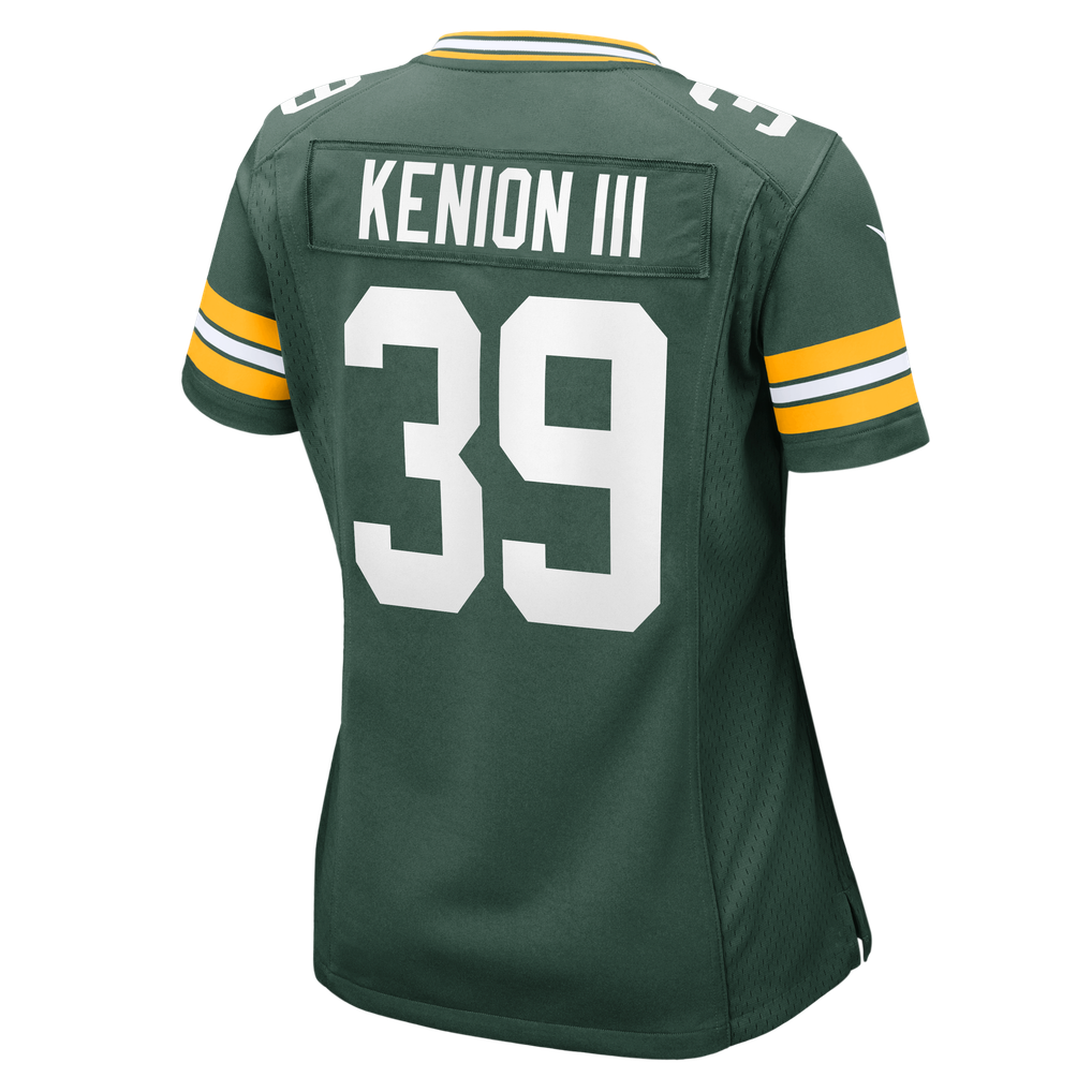 Women's Green Bay Packers Murvin Kenion III Green Team Game Jersey