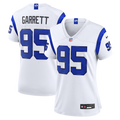 Women's Los Angeles Rams Myles Garrett Fearsome White Game Jersey