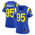 Women's Los Angeles Rams Myles Garrett Royal Team Game Jersey