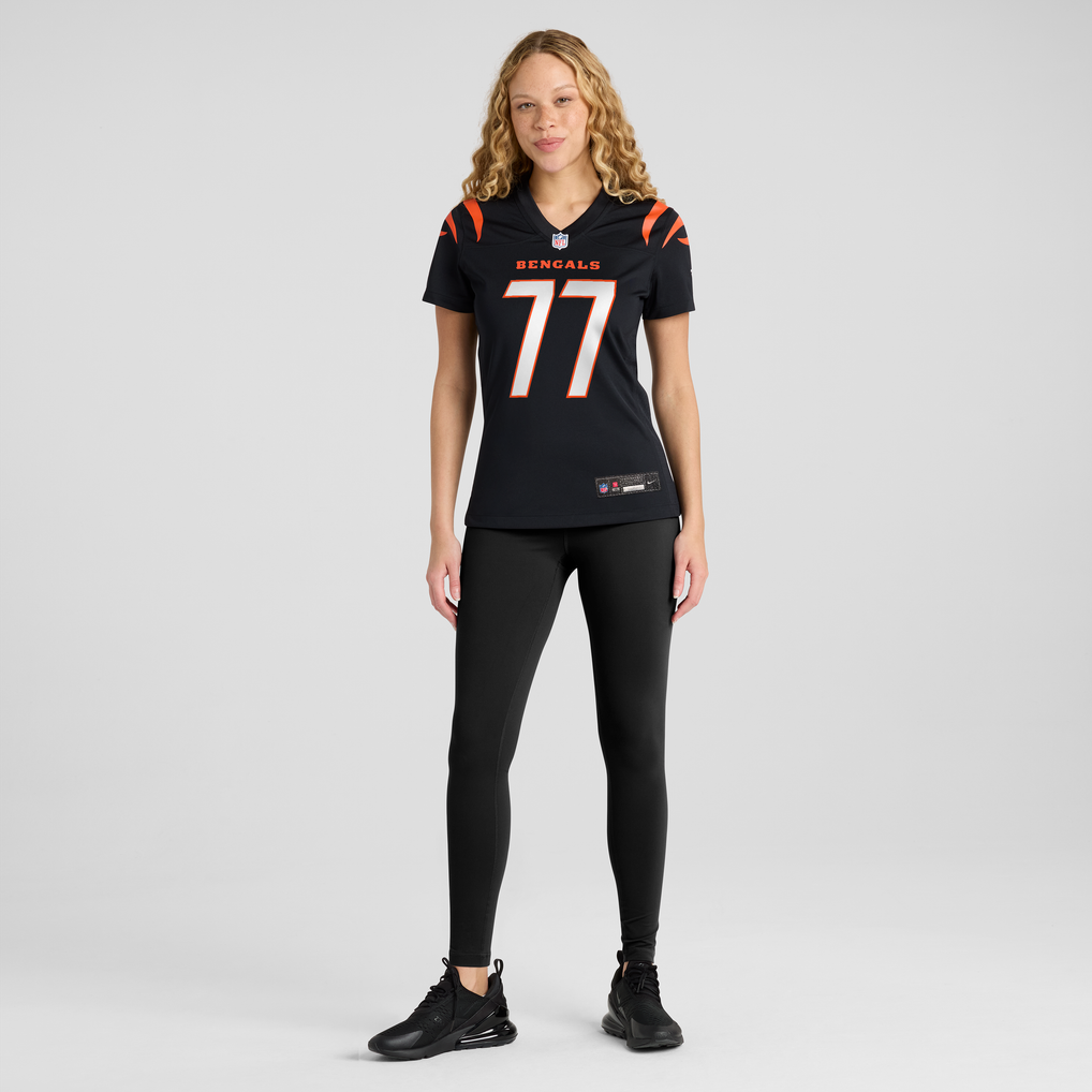 Women's Cincinnati Bengals Myles Hinton Black Team Game Jersey