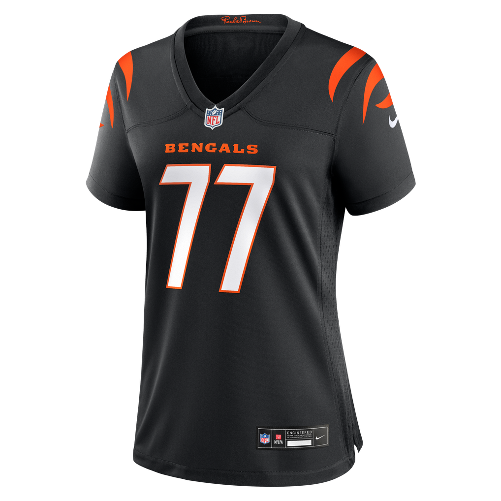 Women's Cincinnati Bengals Myles Hinton Black Team Game Jersey