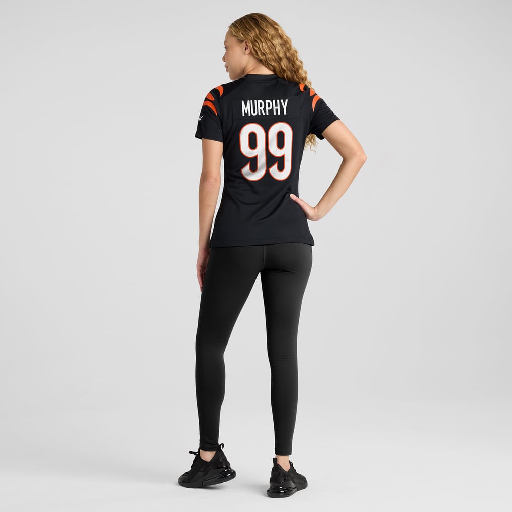 Women's Cincinnati Bengals Myles Murphy Black Team Game Jersey