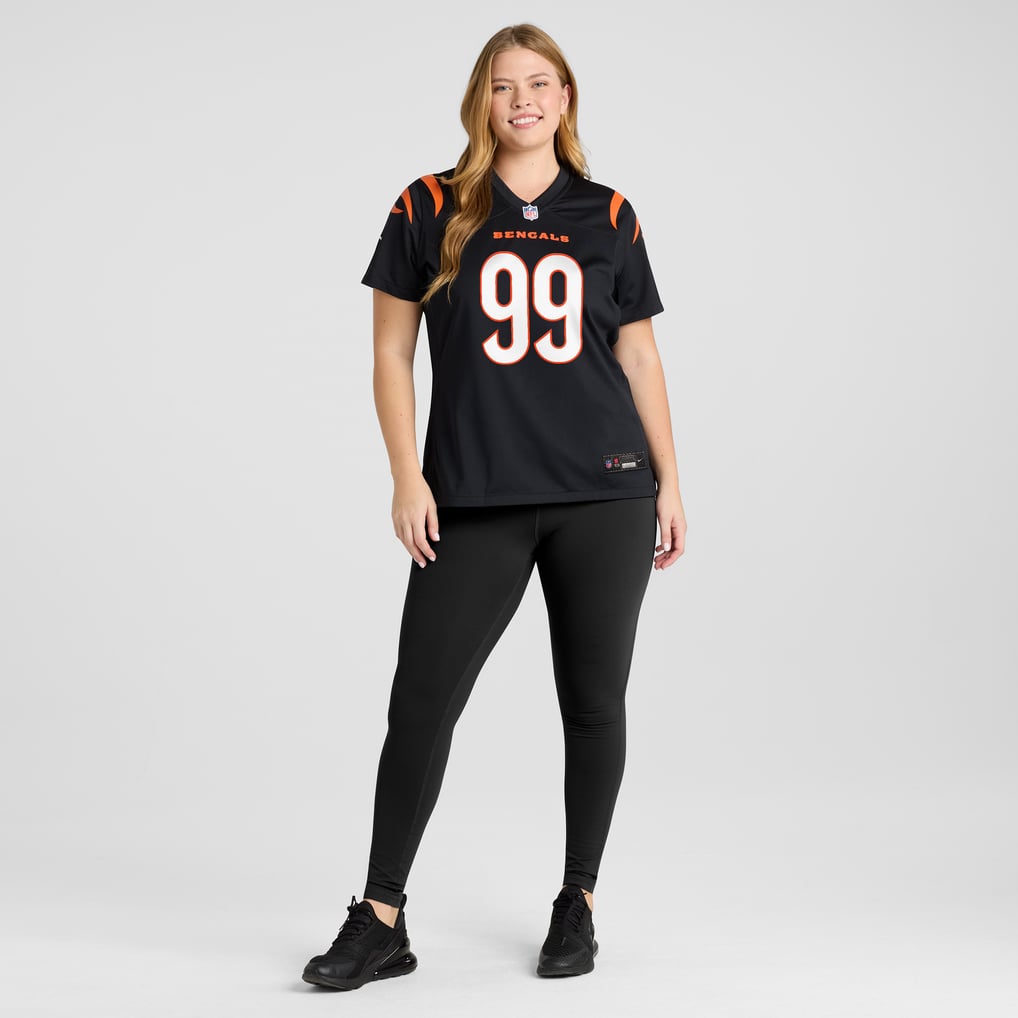 Women's Cincinnati Bengals Myles Murphy Black Team Game Jersey