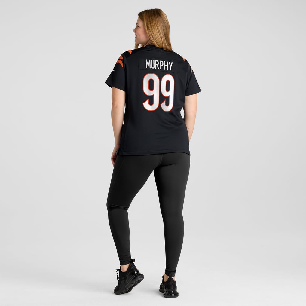 Women's Cincinnati Bengals Myles Murphy Black Team Game Jersey