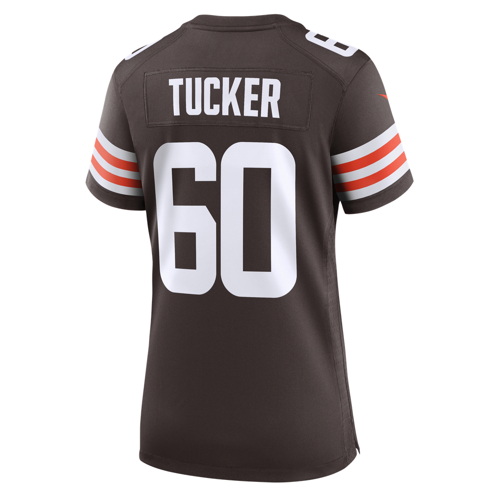 Women's Cleveland Browns Nadame Tucker Brown Team Game Jersey