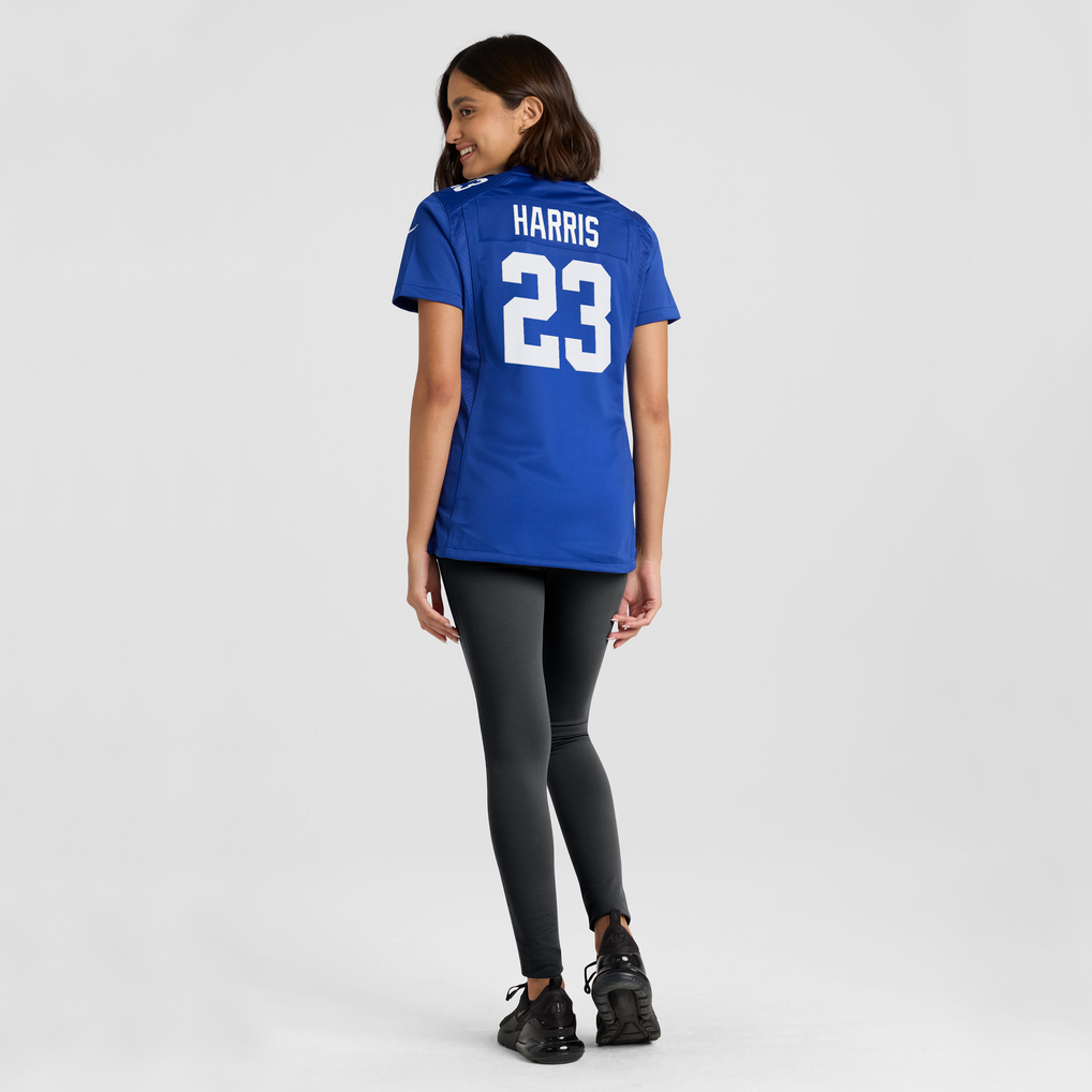 Women's New York Giants Najee Harris Royal Team Game Jersey