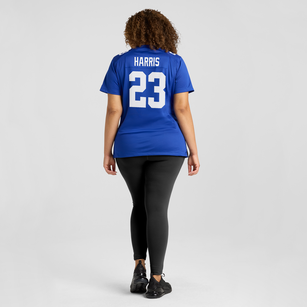 Women's New York Giants Najee Harris Royal Team Game Jersey
