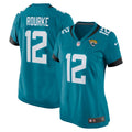 Women's Jacksonville Jaguars Nathan Rourke Teal Team Game Jersey