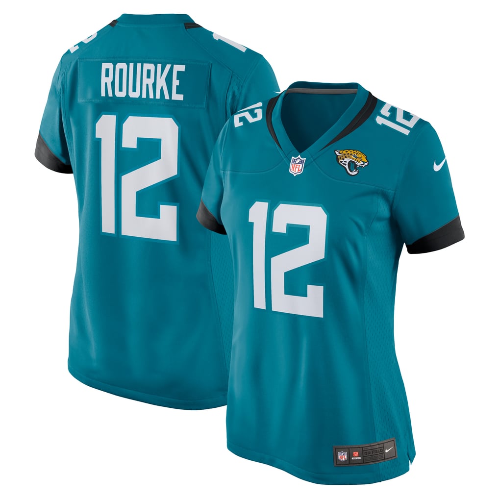 Women's Jacksonville Jaguars Nathan Rourke Teal Team Game Jersey