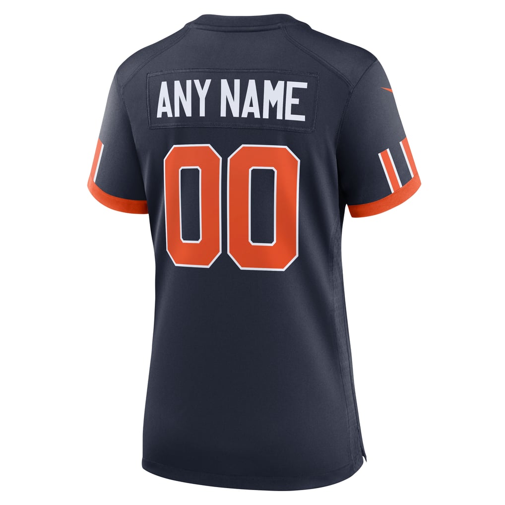 Women's Chicago Bears Navy 2026 Rivalries Collection Game Custom Jersey