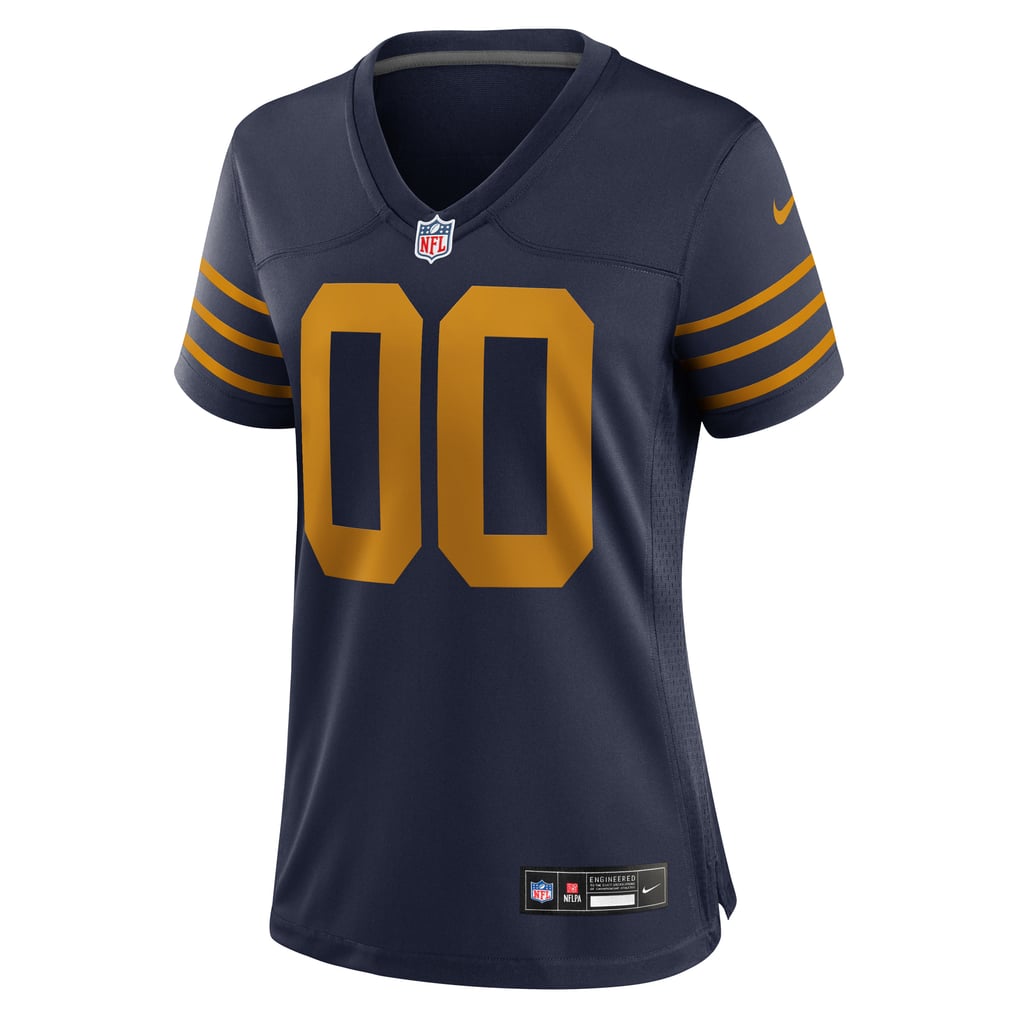 Women's Green Bay Packers Navy The 1923 Classic Game Custom Jersey