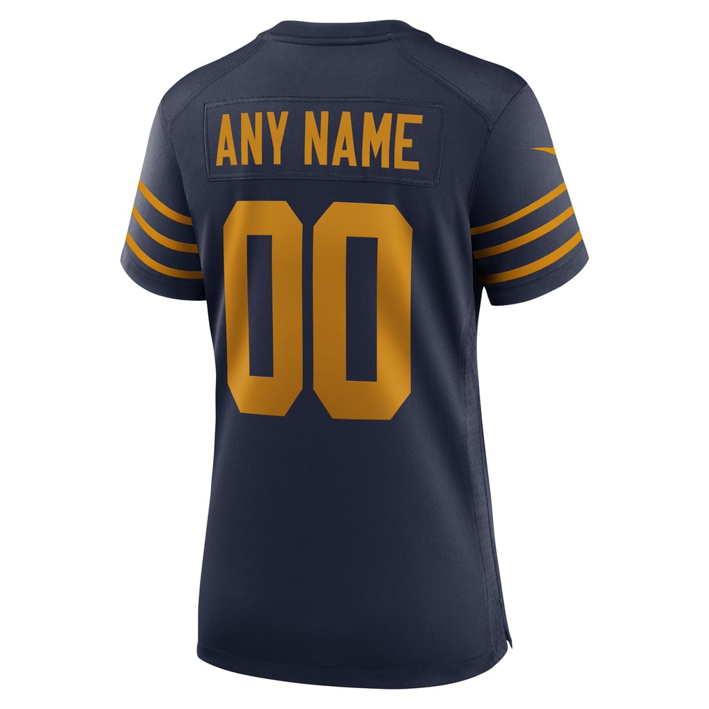 Women's Green Bay Packers Navy The 1923 Classic Game Custom Jersey
