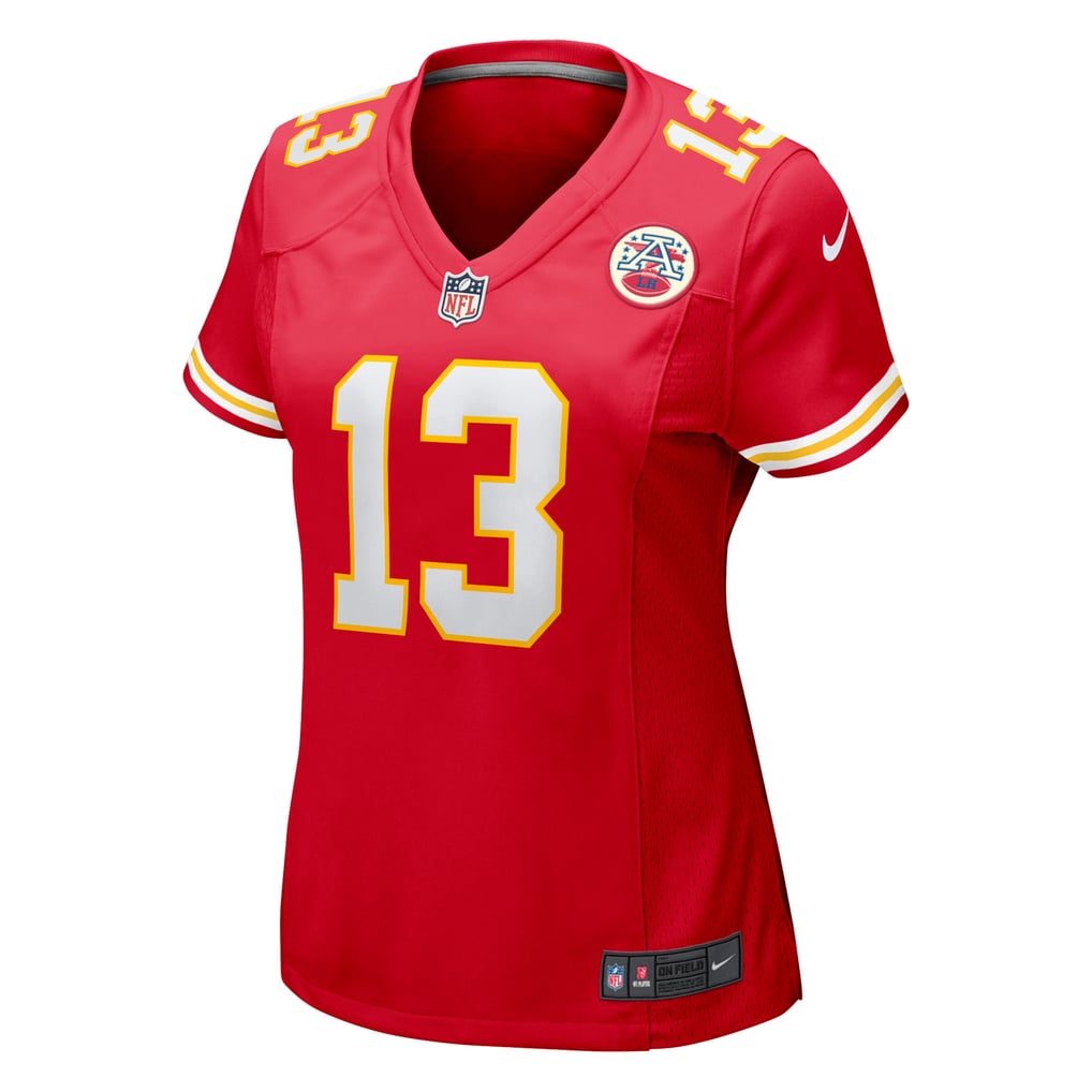 Women's Kansas City Chiefs Nazeeh Johnson Red Game Player Jersey