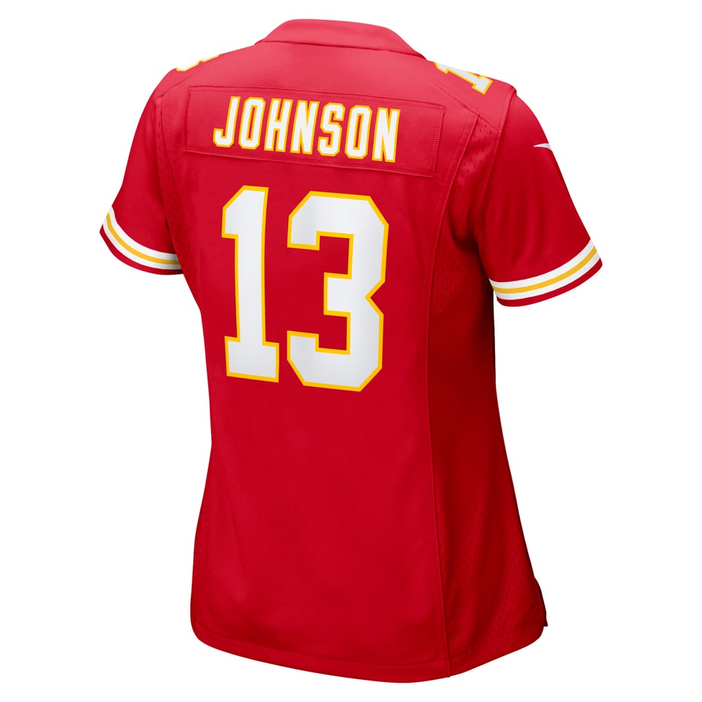 Women's Kansas City Chiefs Nazeeh Johnson Red Game Player Jersey