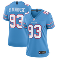 Women's Tennessee Titans Nazir Stackhouse Light Blue Team Game Jersey