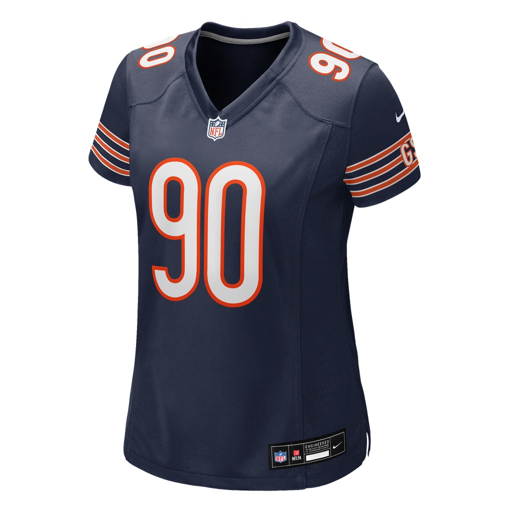 Women's Chicago Bears Neville Gallimore Navy Team Game Jersey