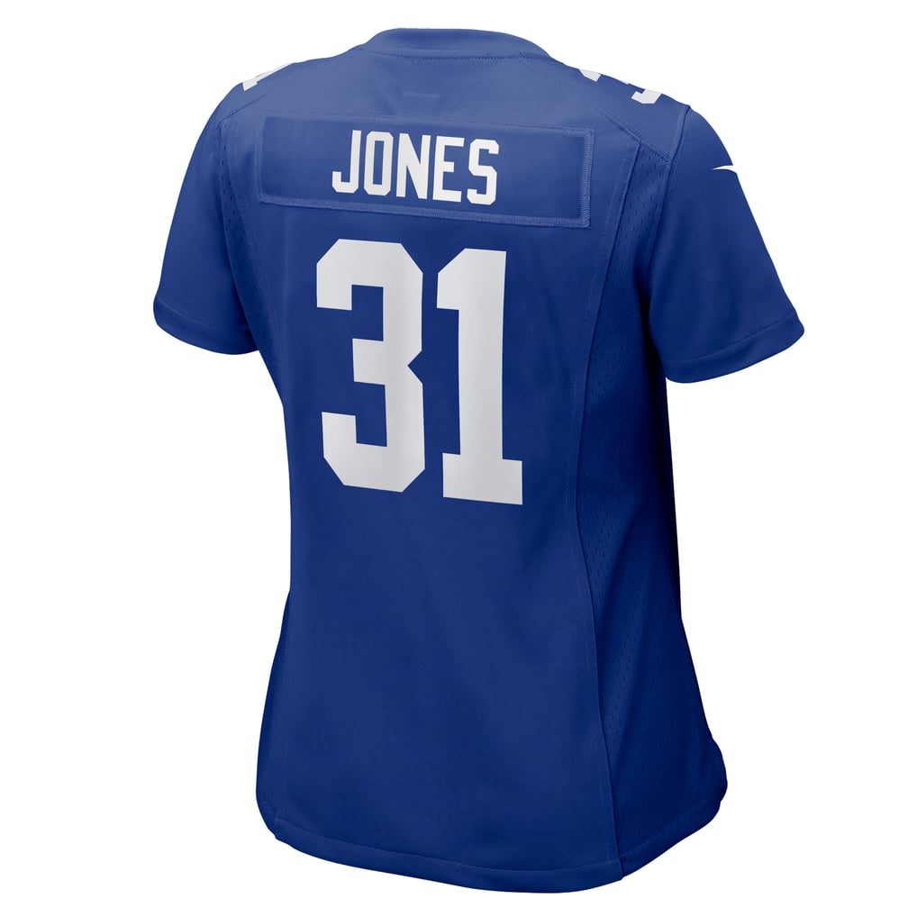 Women's New York Giants Nic Jones Royal Team Game Jersey