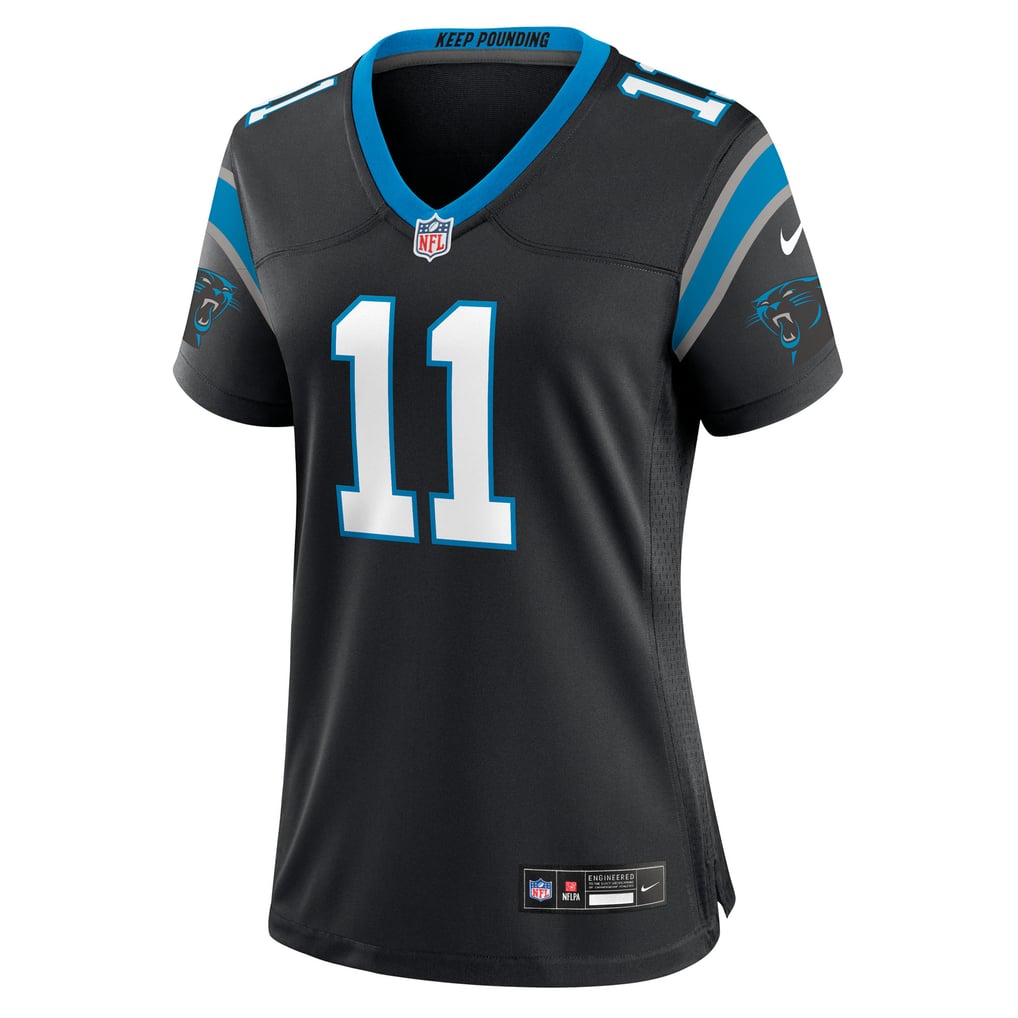 Women's Carolina Panthers Nic Scourton Black Team Game Jersey