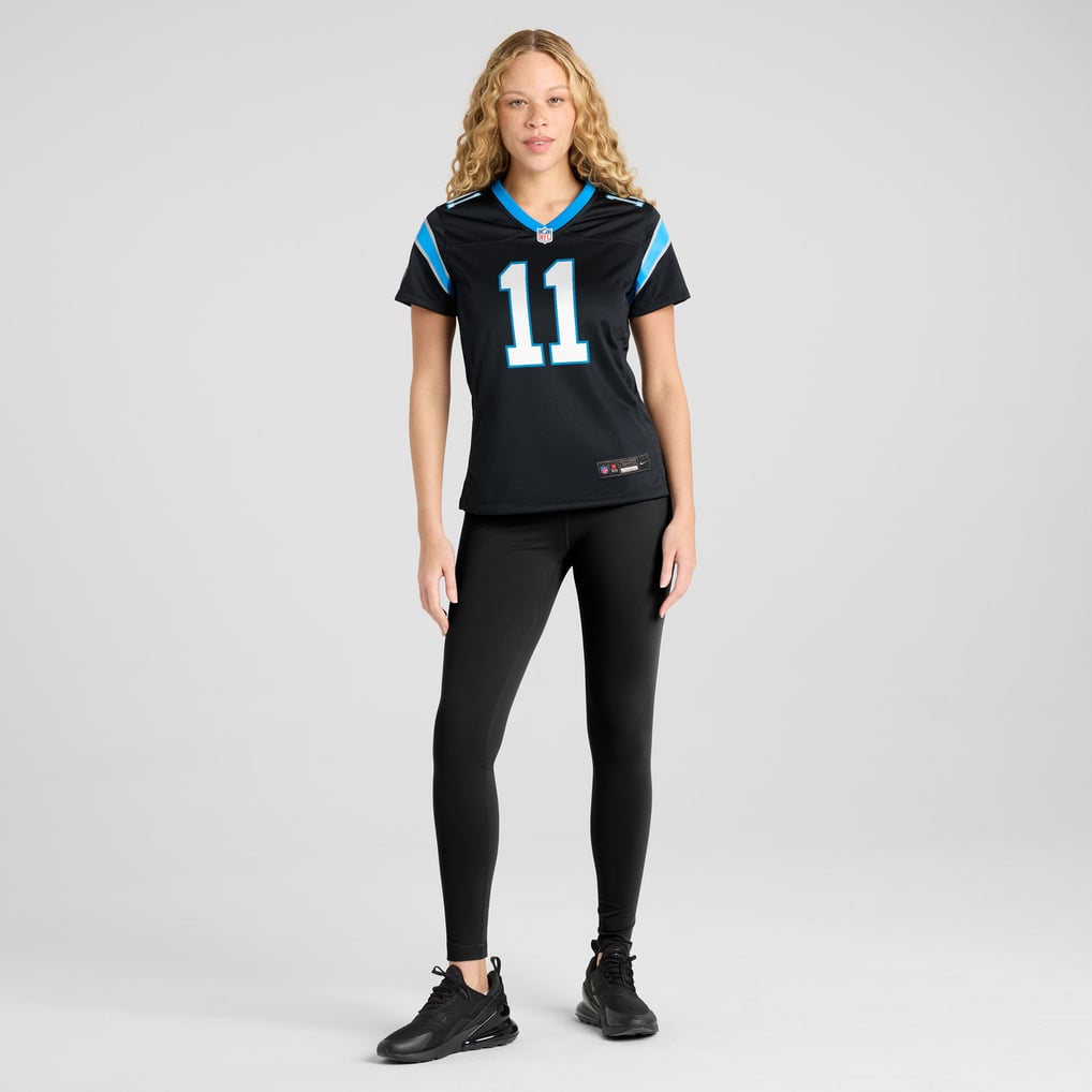 Women's Carolina Panthers Nic Scourton Black Team Game Jersey