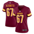 Women's Washington Commanders Nick Allegretti Burgundy Game Jersey