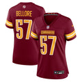 Women's Washington Commanders Nick Bellore Burgundy Team Game Jersey