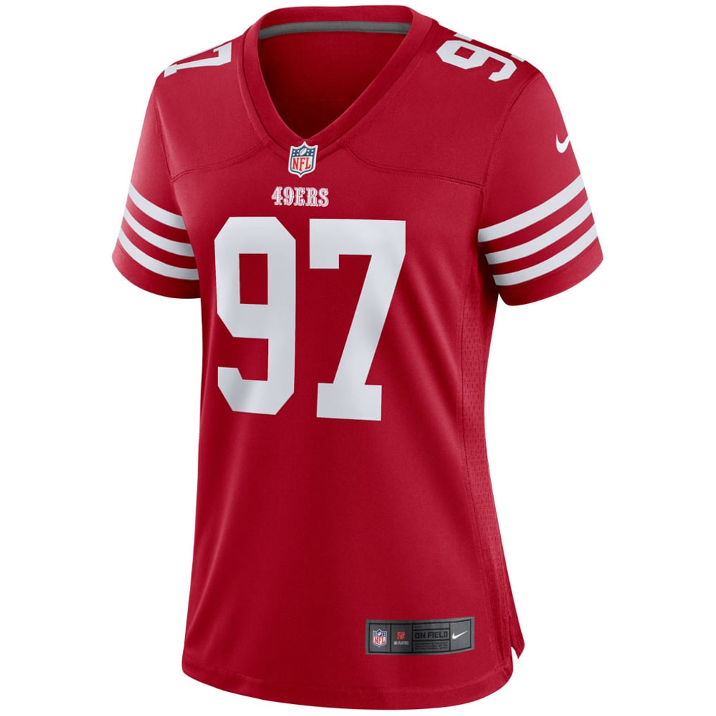 Women's San Francisco 49ers Nick Bosa Scarlet Player Jersey