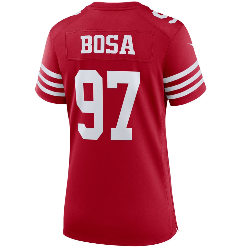 Women's San Francisco 49ers Nick Bosa Scarlet Player Jersey