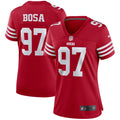 Women's San Francisco 49ers Nick Bosa Scarlet Player Jersey