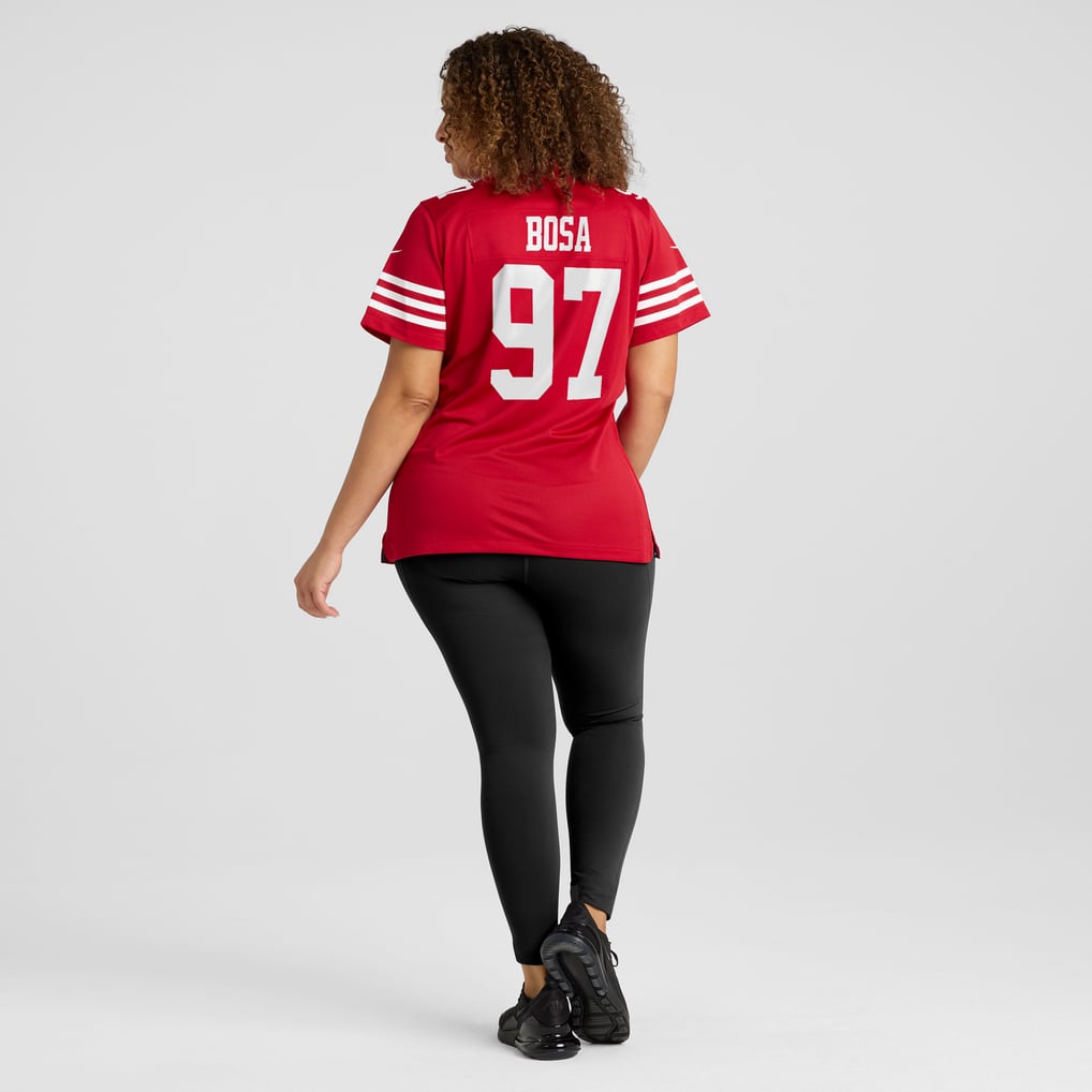 Women's San Francisco 49ers Nick Bosa Scarlet Player Jersey