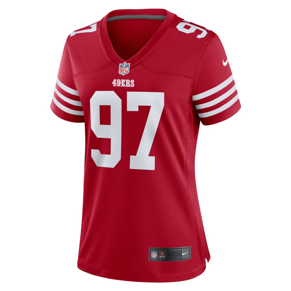 Women's San Francisco 49ers Nick Bosa Scarlet Team Game Player Jersey