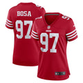 Women's San Francisco 49ers Nick Bosa Scarlet Team Game Player Jersey