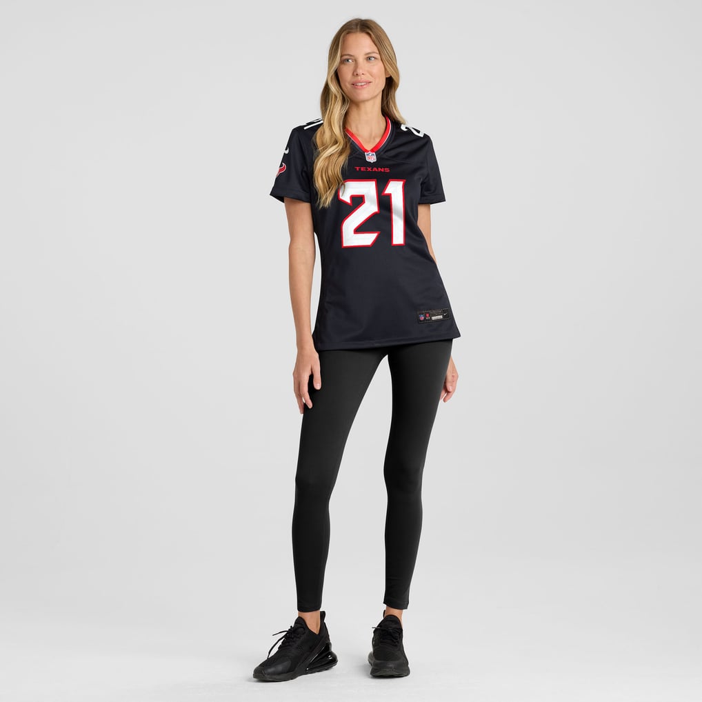 Women's Houston Texans Nick Chubb Navy Team Game Jersey