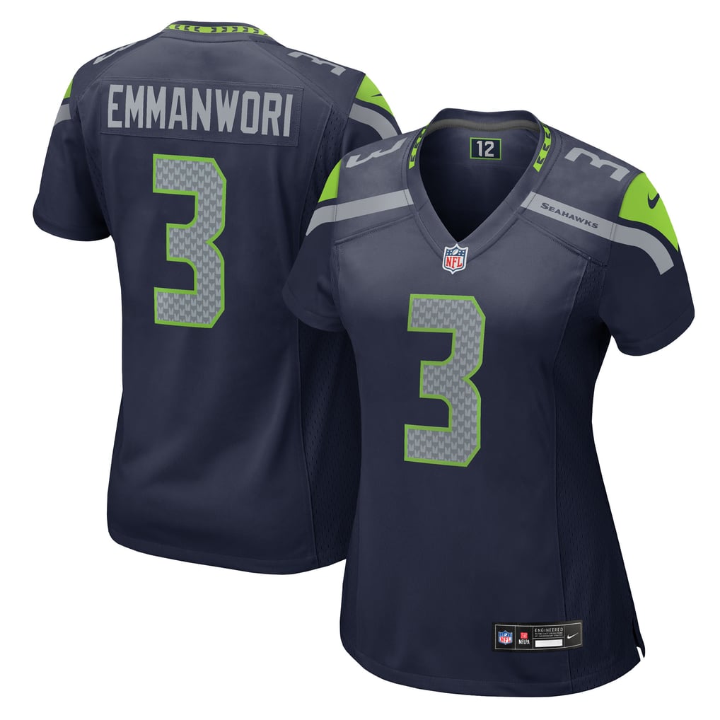 Women's Seattle Seahawks Nick Emmanwori College Navy Team Game Jersey