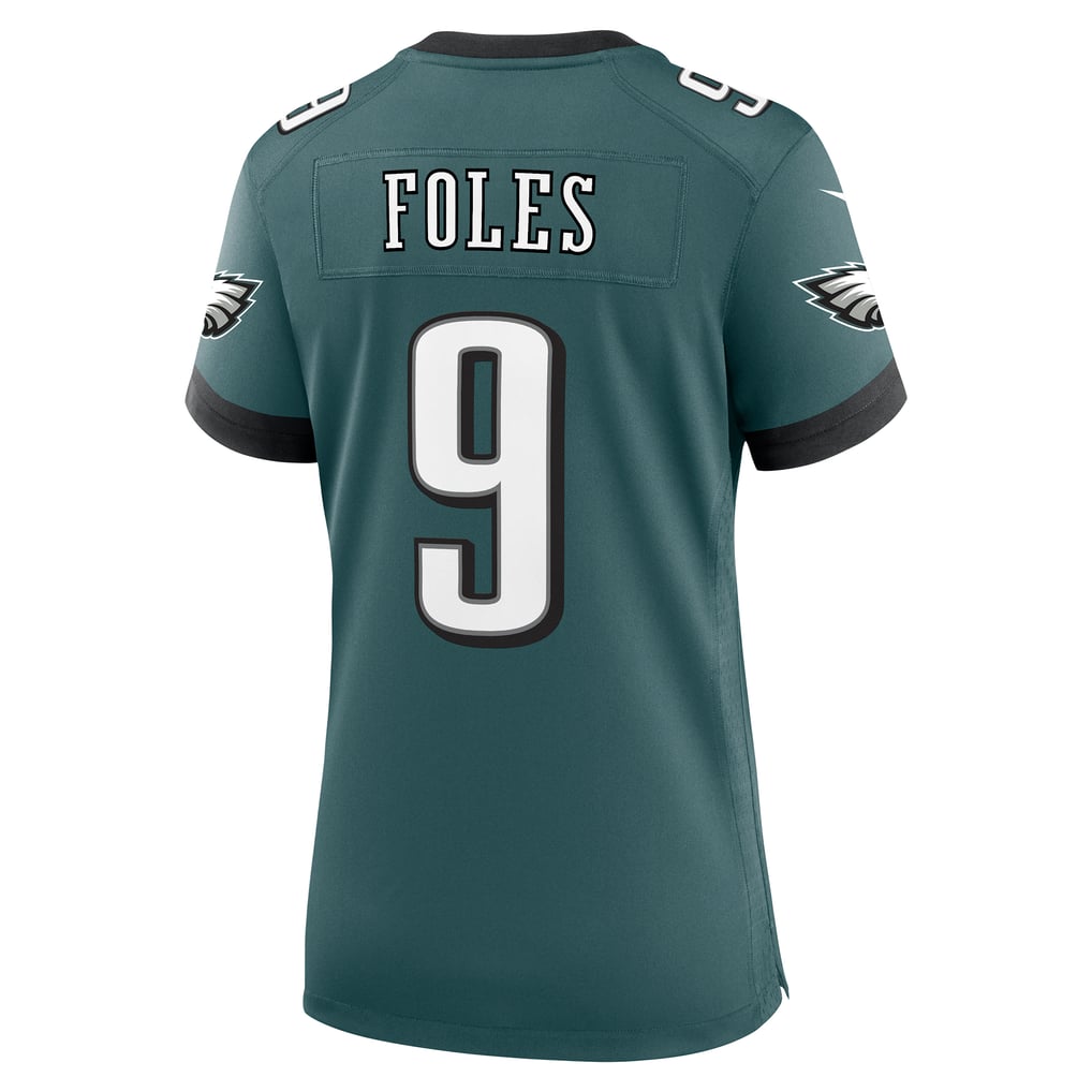 Women's Philadelphia Eagles Nick Foles Midnight Green Team Retired Player Game Jersey