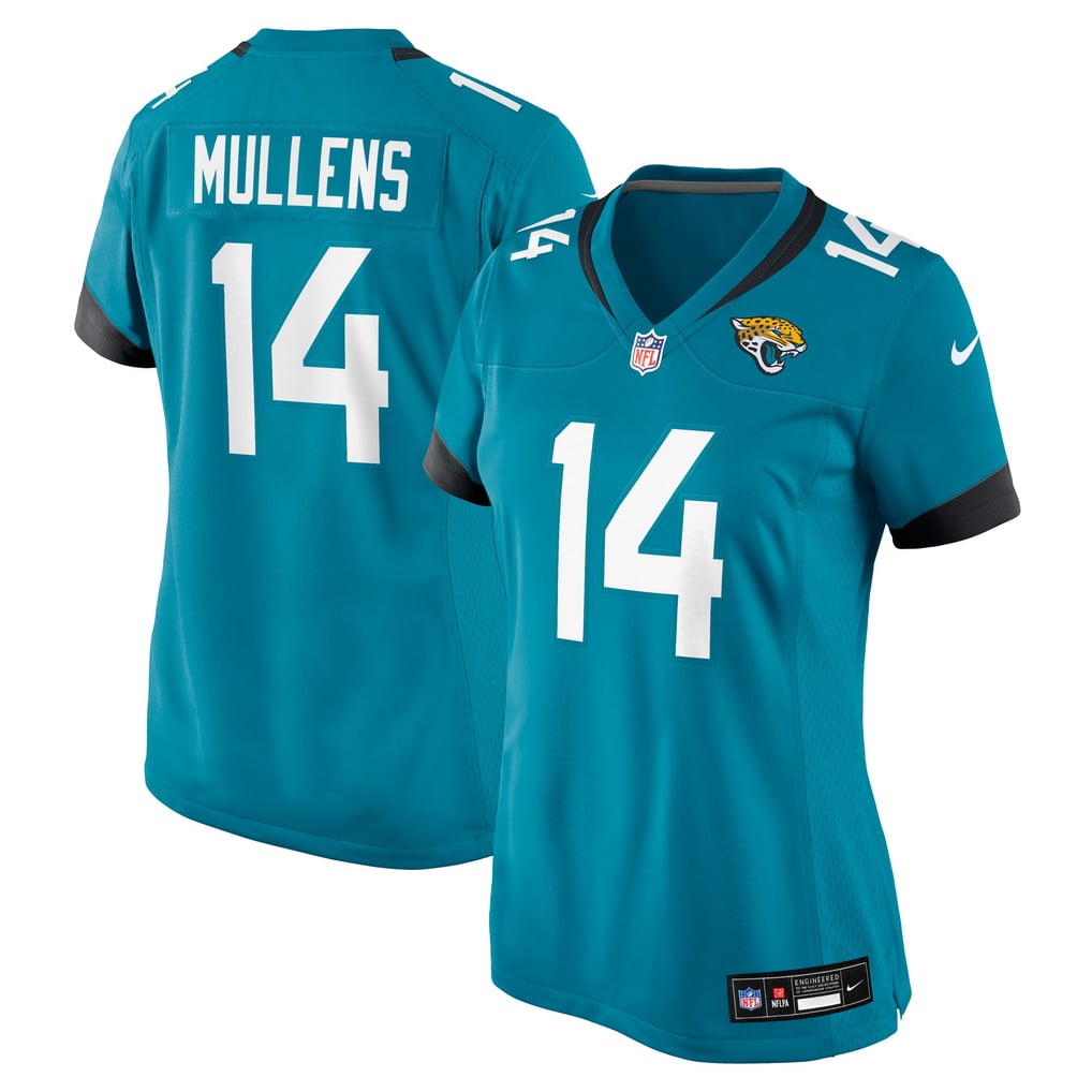 Women's Jacksonville Jaguars Nick Mullens Teal Team Game Jersey