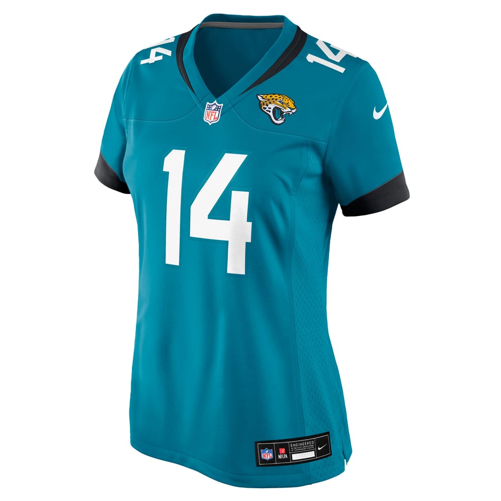 Women's Jacksonville Jaguars Nick Mullens Teal Team Game Jersey