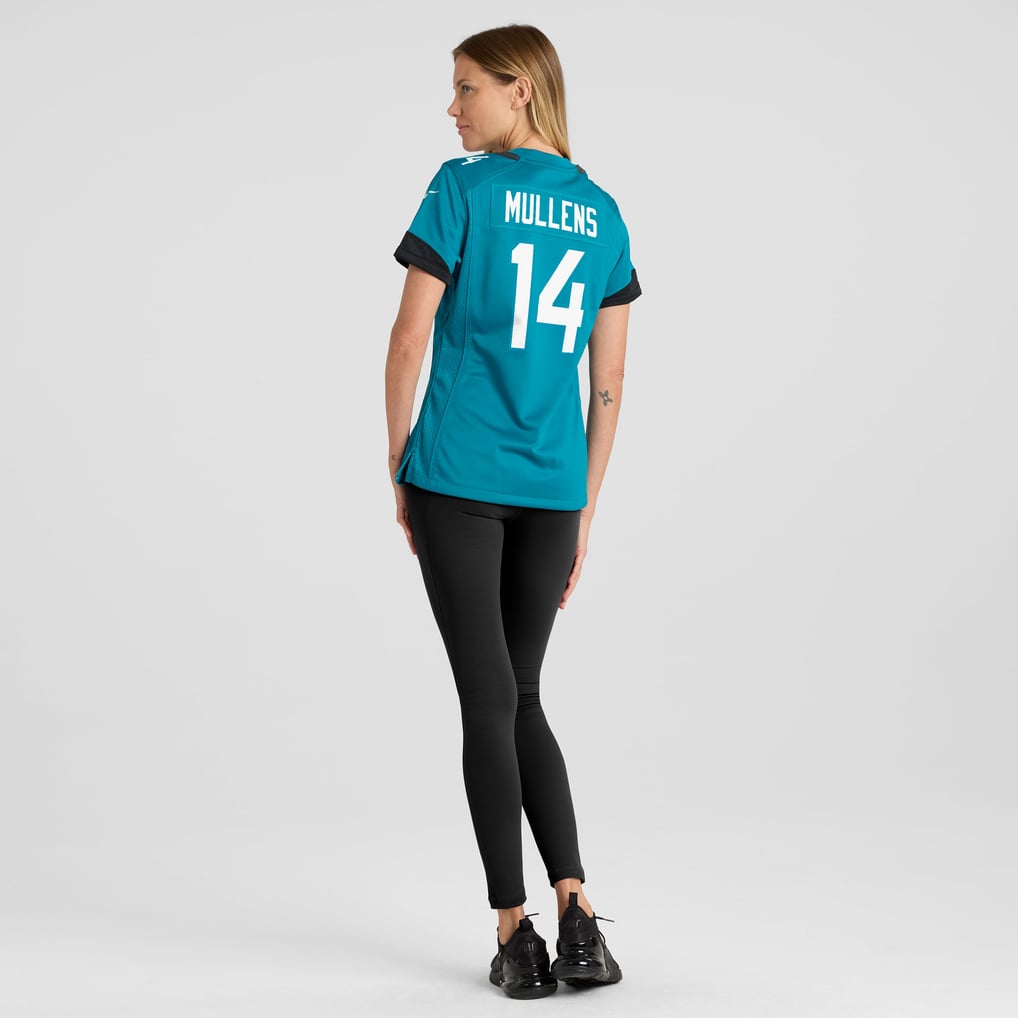 Women's Jacksonville Jaguars Nick Mullens Teal Team Game Jersey