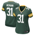 Women's Green Bay Packers Nick Niemann Green Team Game Jersey