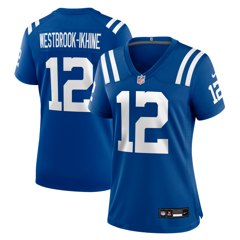 Women's Indianapolis Colts Nick Westbrook-Ikhine Royal Team Game Jersey