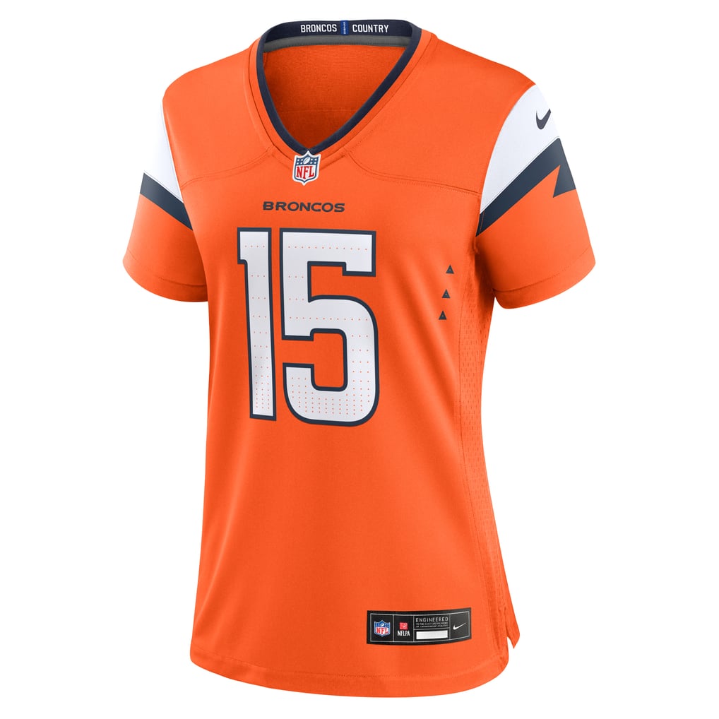 Women's Denver Broncos Nik Bonitto Orange Team Game Jersey